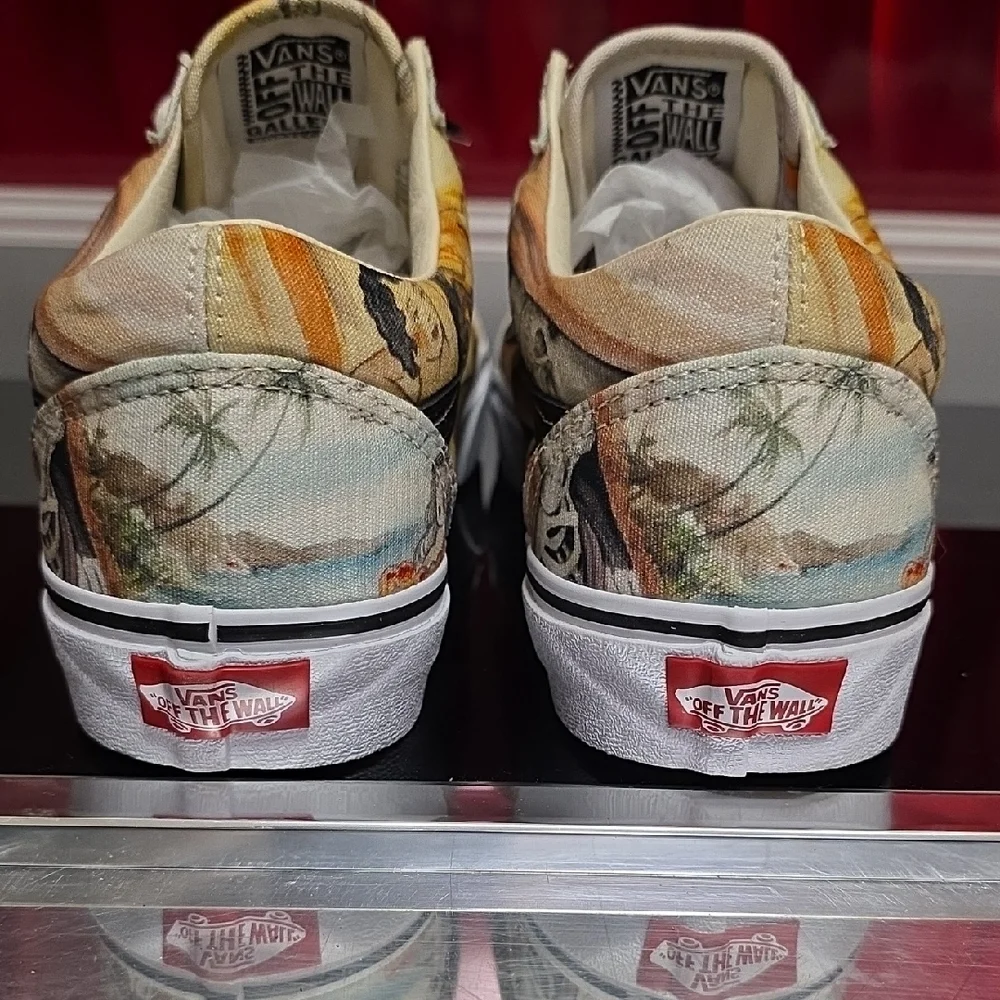Vans Old Skool Art Print Men’s 8 Women’s 9.5 New